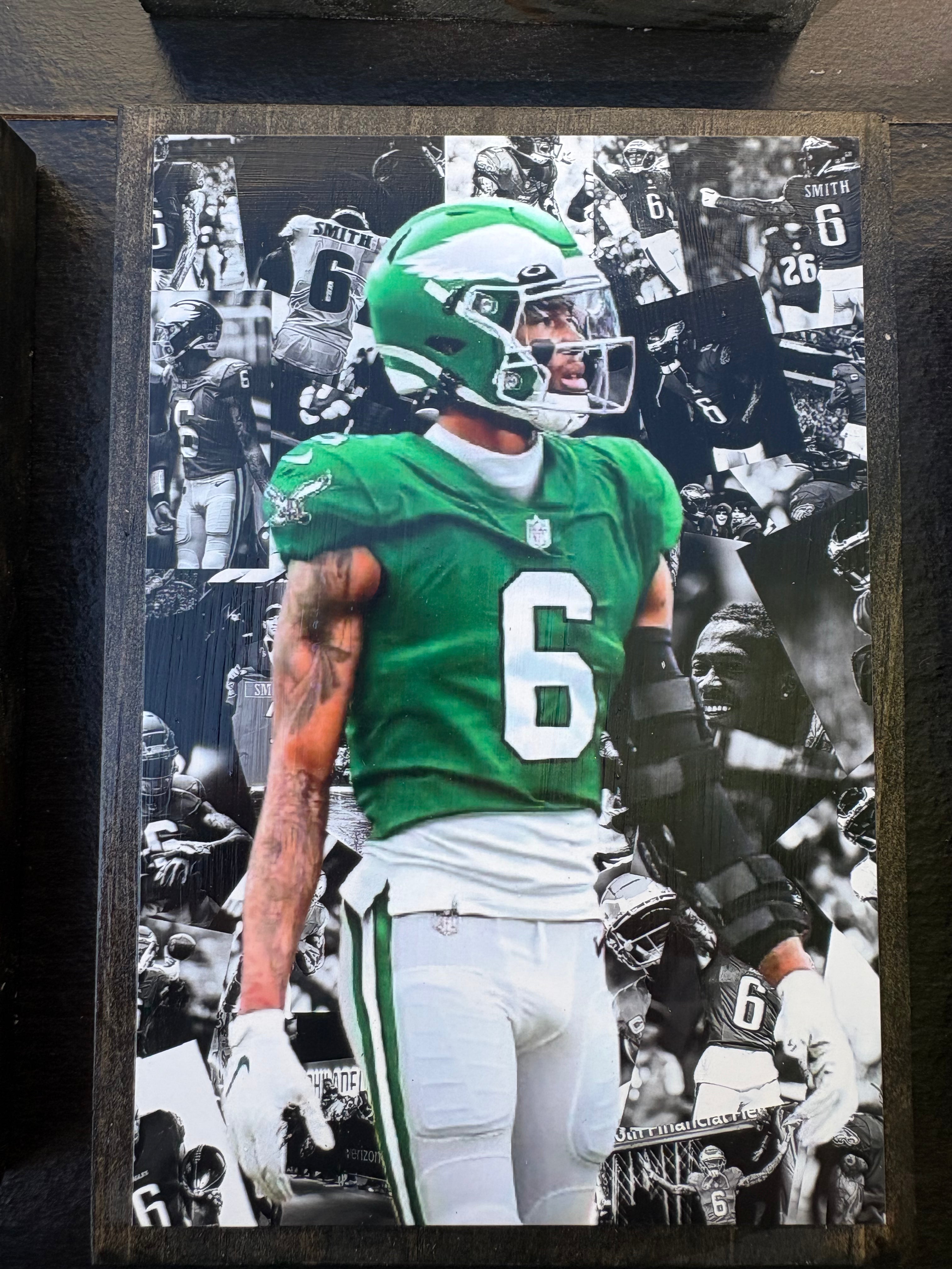 Devonta Smith Special Background Plaque