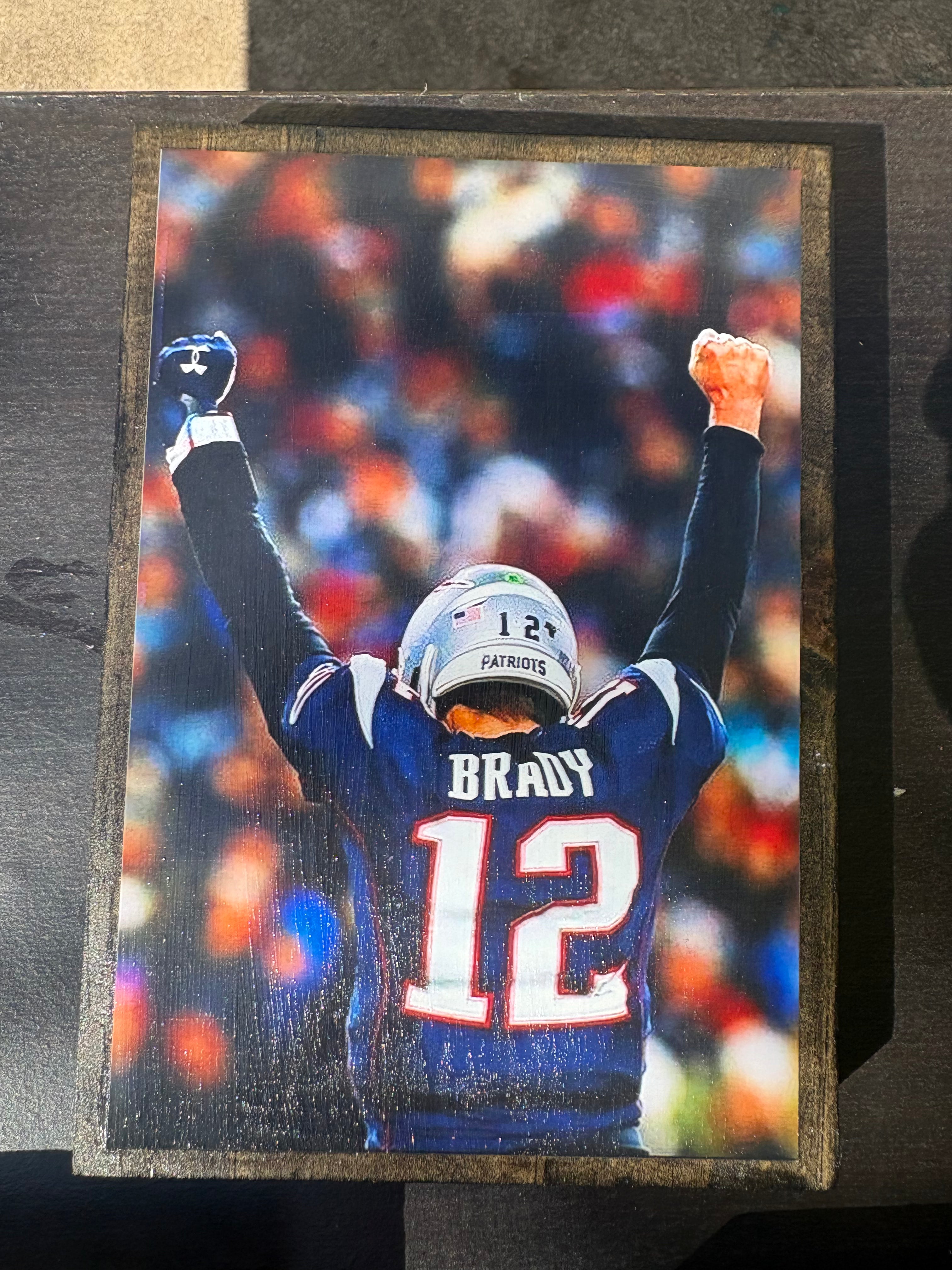 Tom Brady plaque