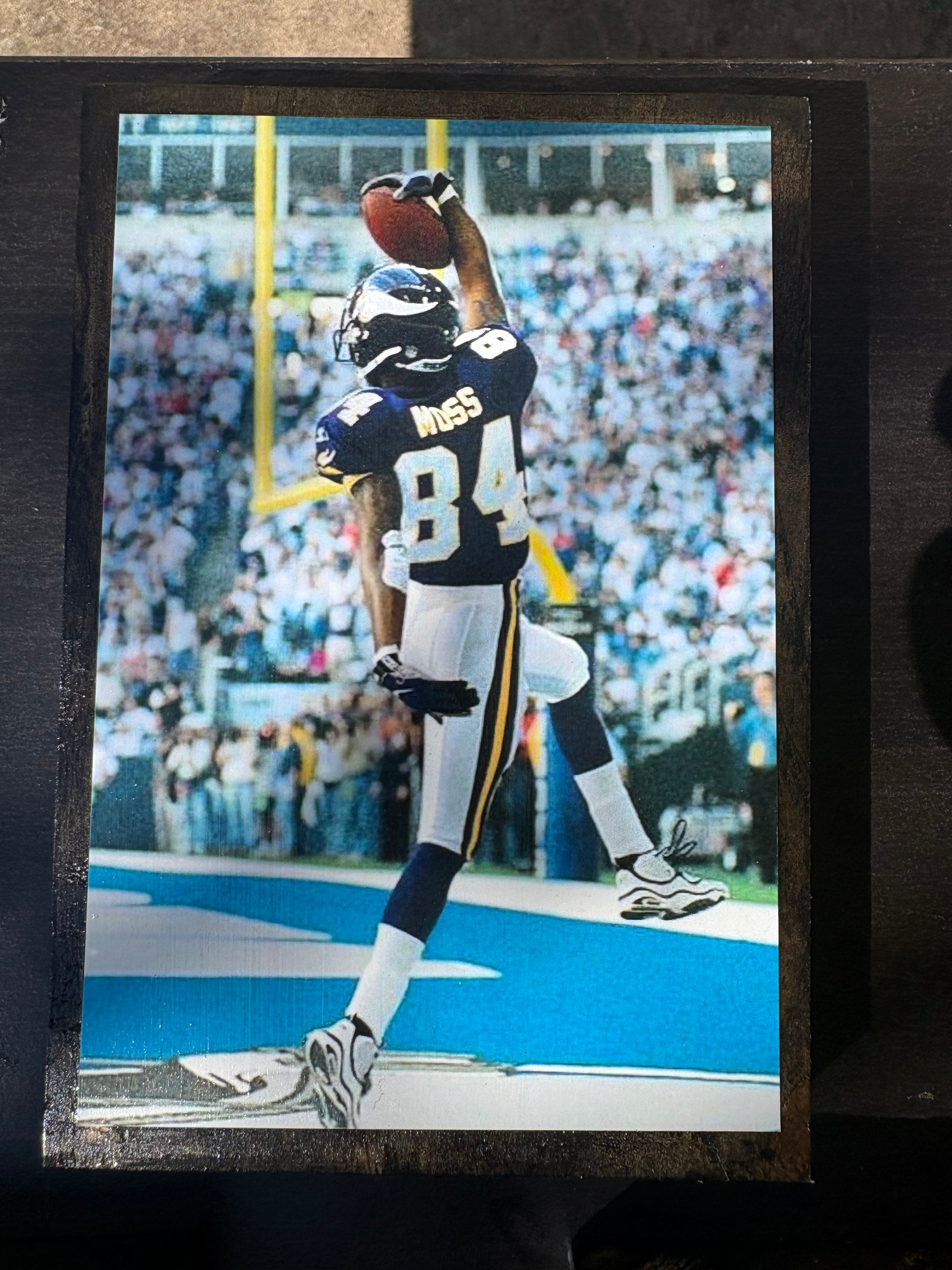 Randy Moss plaque