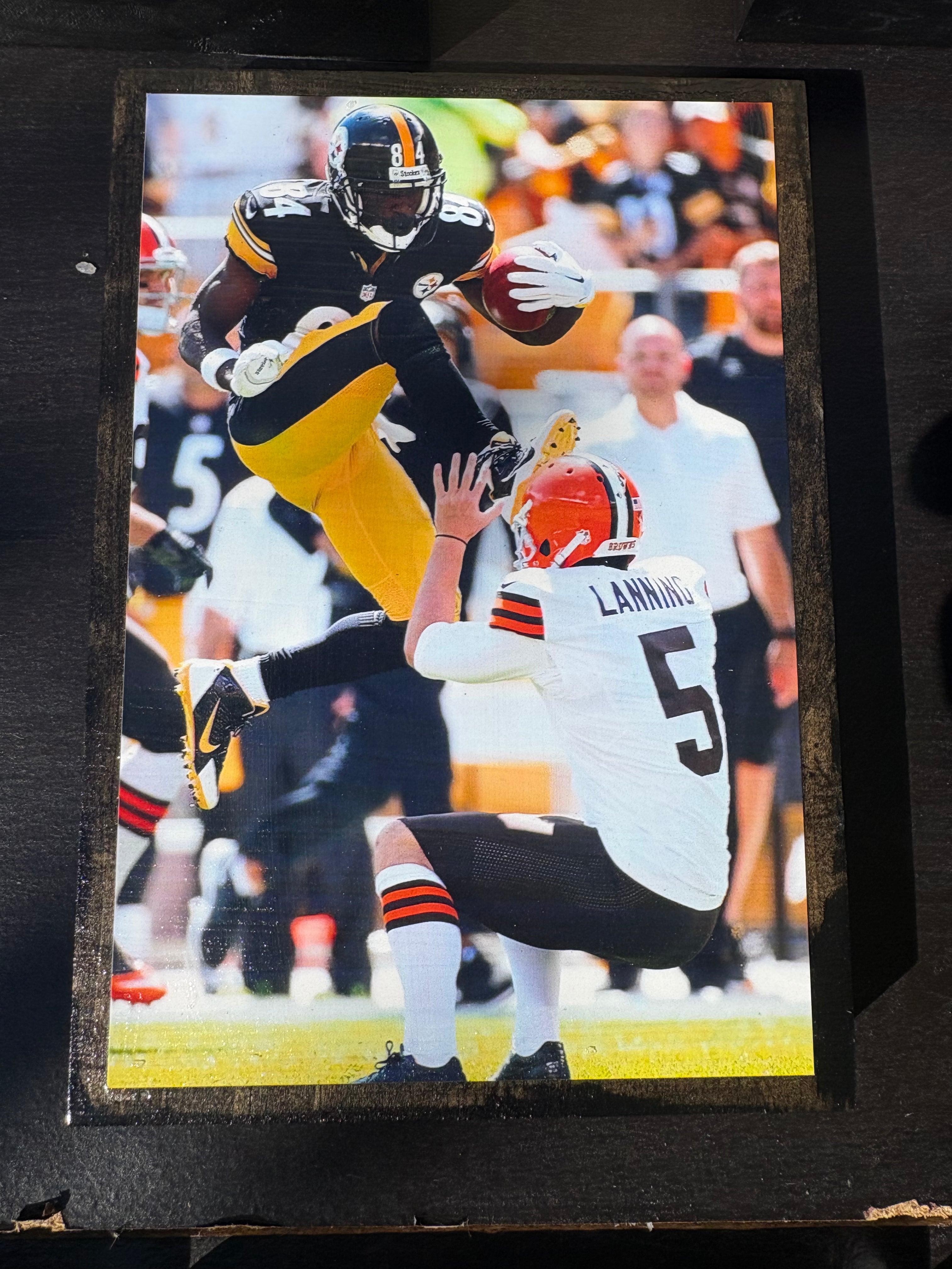 Antonio Brown Plaque